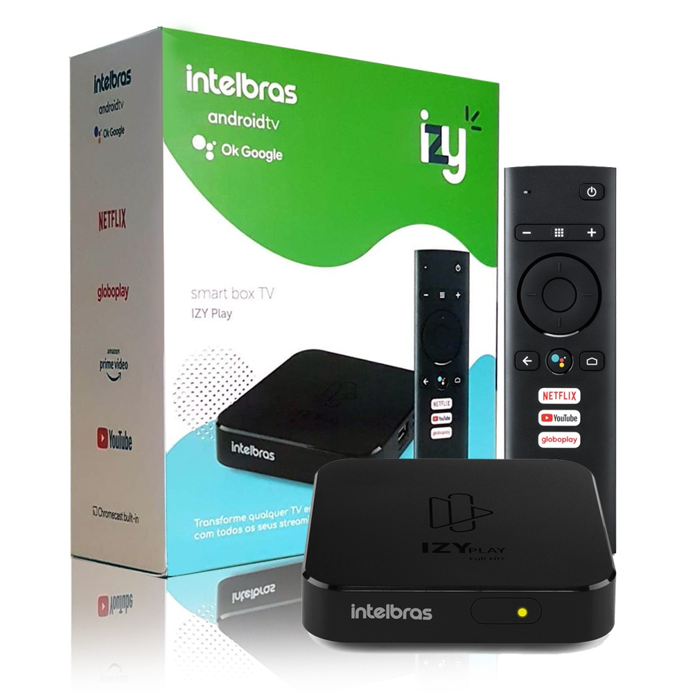 Smart Box TV Intelbras IZY Play Android