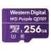 Cartão Micro SD 256GB WD Purple Western digital Intelbras