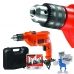 KIT Furadeira De Impacto Black Decker 3/8 560w 127V Com Maleta e Brocas TM500KB9BR