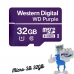 Cartão Micro SD 32GB WD Purple Western digital Intelbras